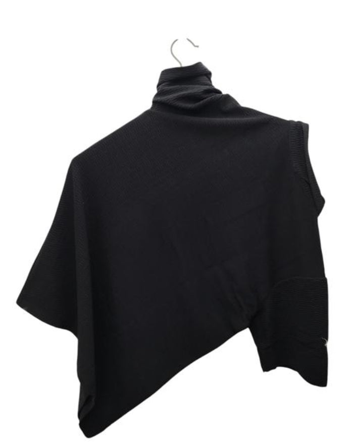Trendy Self-Design BLACK T-Shirt – Everyday Casual Wear