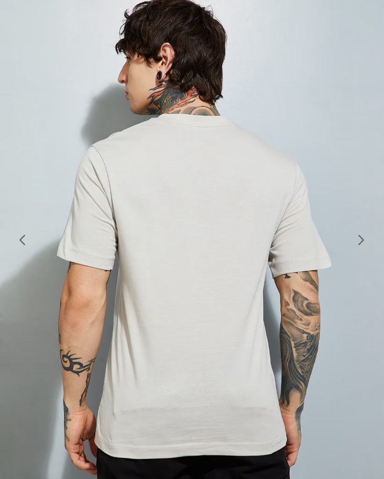 Men Cotton Stylised Fit T-Shirt